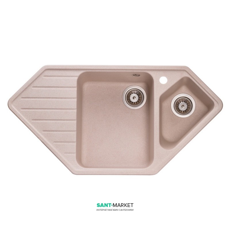 Мийка для кухні Granado Ibiza врізна 97,9х50 см нанограніт avena 1802