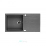 Мойка для кухни Granado Mora врезная 95,2х49,7 см наногранит grafito 2609