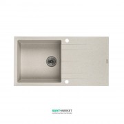 Мийка для кухні Granado Mora врізна 95,2х49,7 см нанограніт gris 2608