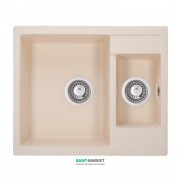 Мойка для кухни Granado Samora врезная 57,9х48,8 см наногранит ivory 0904