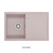 Мойка для кухни Granado Vigo врезная 77,5х49,5 см наногранит terra 1403