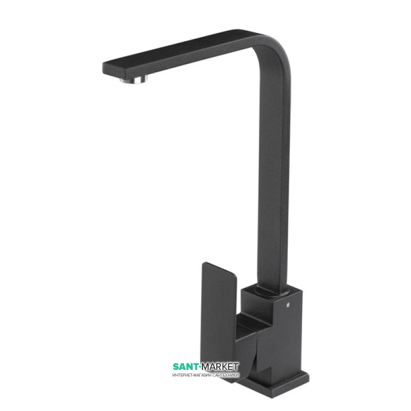 Смеситель для кухни Granado Tarrasa однорычажный black shine gz0301