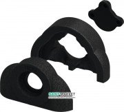 Изоляционная коробка TECE для уголка настенного пенополипропилен черный 718030