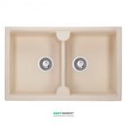 Мийка для кухні Granado Cordoba врізна 78х50 см нанограніт ivory 1204