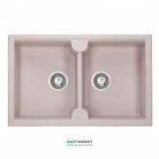 Мийка для кухні Granado Cordoba врізна 78х50 см нанограніт terra 1203