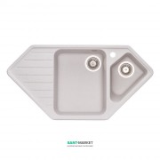 Мойка для кухни Granado Ibiza врезная 97,9х50 см наногранит gris 1808
