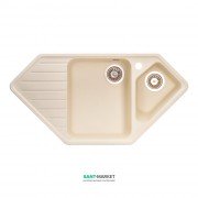 Мойка для кухни Granado Ibiza врезная 97,9х50 см наногранит ivory 1804