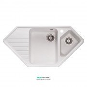 Мойка для кухни Granado Ibiza врезная 97,9х50 см наногранит white 1805
