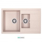 Мийка для кухні Granado Leon врізна 76,5х49 см нанограніт terra 1003