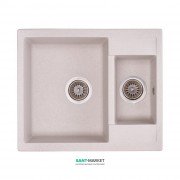 Мойка для кухни Granado Samora врезная 57,9х48,8 см наногранит gris 0908
