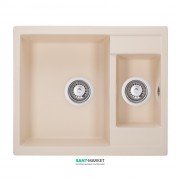 Мойка для кухни Granado Samora врезная 57,9х48,8 см наногранит ivory 0904