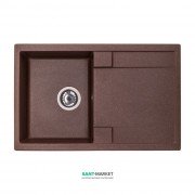 Мойка для кухни Granado Vigo врезная 77,5х49,5 см наногранит marron 1406