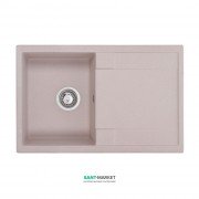 Мойка для кухни Granado Vigo врезная 77,5х49,5 см наногранит terra 1403