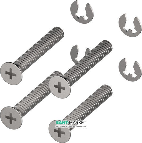 Комплект удлиненных болтов TECE для установки монтажной рамы на уровне стены 9820181