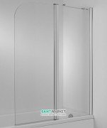 Шторка для ванной Jika Cubito Pure 115х140 см стеклянная правая H2574260026681