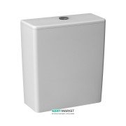 Сливной бачок для унитаза Jika Cubito Pure perla нижний подвод санфарфор белый H8284231000001