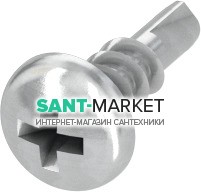 Болт соединительный TECE TECEprofil 4.2х13 мм хром 9018007