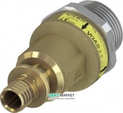 Клапан запобіжний TECE TECEflex газ GSK 2.5 / TAE / 20 мм x 1 ЗР бронза / пластик 750202