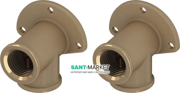 Куточок настінний TECE TECEone 1.2 х1.2 бронза 9021032