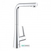 Смеситель для кухни Grohe Zedra однорычажный с выдвижной лейкой хром 32553002