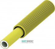 Универсальная многослойная труба TECE TECEflex  для систем внутреннего газообеспечения d 25x3.5 мм в гофре желтый бухта 25 м 782025