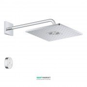Верхній душ Grohe Rainshower 310 SmartConnect з душовим кронштейном хром 26642000