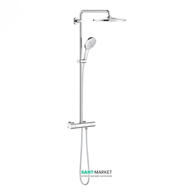 Душевая система Grohe Rainshower SmartActive 310 Mono с термостатом хром 26648000