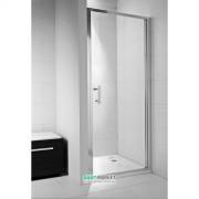 Дверь душевая Jika Cubito Pure 100х195 см профиль хром прозрачное стекло H2542430026681