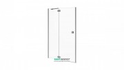 Двері душова Jika Cubito Pure 90х195 см левосторонняя профіль хром прозоре скло H2544220026681