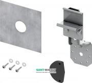 Крепление для настенного уголка TECE TECEprofil  хром 9020046