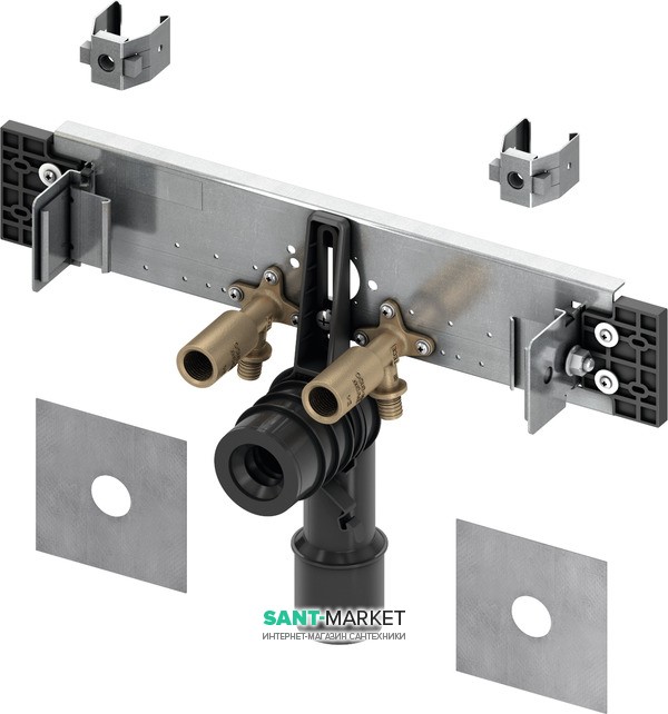 Монтажний комплект для раковини TECE TECEprofil з куточками 16 мм х 1.2 