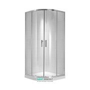 Душевая кабина Jika Cubito Pure 90х90 см профиль хром прозрачное стекло H2532420026681