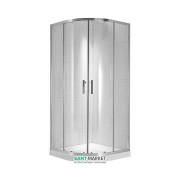 Душова кабіна Jika Cubito Pure 90х90 см профіль хром прозоре скло H2532420026681