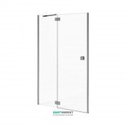 Двері душова Jika Cubito Pure 120х195 см левосторонняя профіль хром прозоре скло H2544260026681