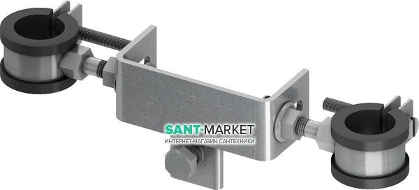 Соединительный элемент для крепления счетчика воды и крана TECE TECEprofil хром 9020019