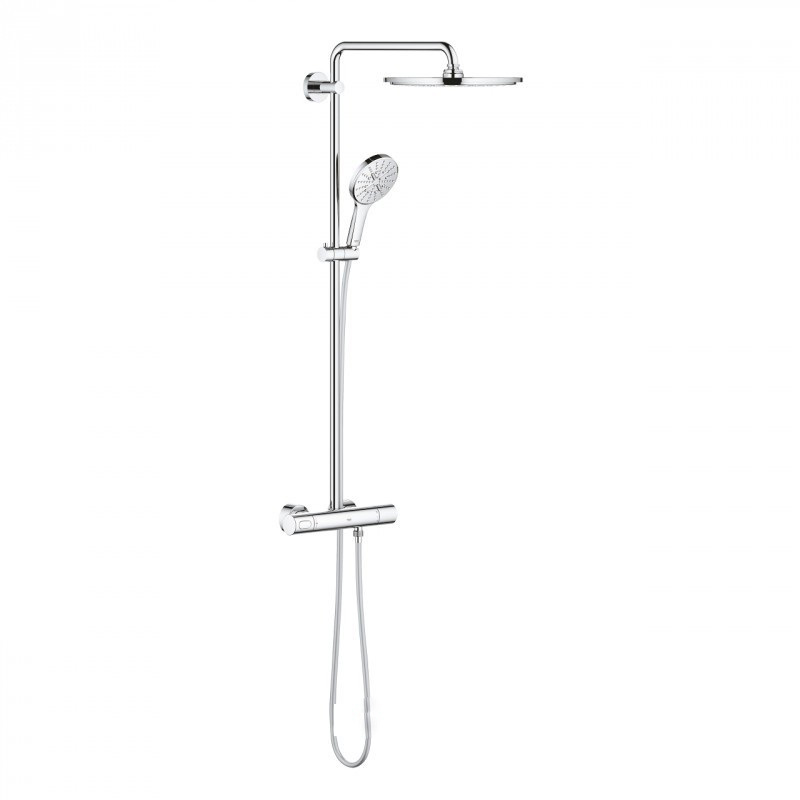 Душевая система Grohe Rainshower SmartActive Cube 310 с термостатом хром 27966001