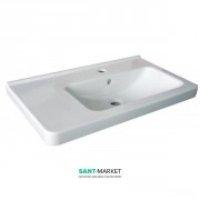 Раковина для ванной Jika Cubito perla 75х45 см чаша справа керамика белый H8124211001041