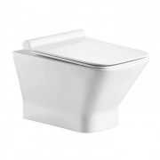 Унитаз подвесной Volle Leon Rimless с крышкой Slim Soft-Close белый 13-11-160