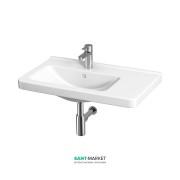 Раковина для ванної Jika Cubito perla 75х45 см чаша зліва кераміка білий H8124221001041