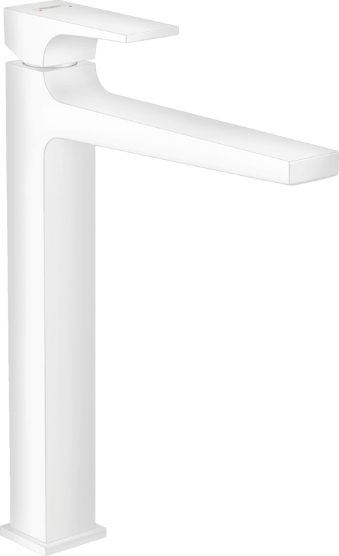 Змішувач для раковини Hansgrohe Metropol 260 з донним клапаном змішувач білий матовий 32512700