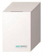 Шкафчик подвесной Jika Cubito однодверный петли справа белый H43J4201205001