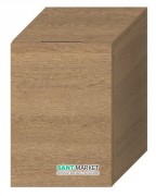 Шкафчик подвесной Jika Cubito однодверный петли справа дуб H43J4201205191
