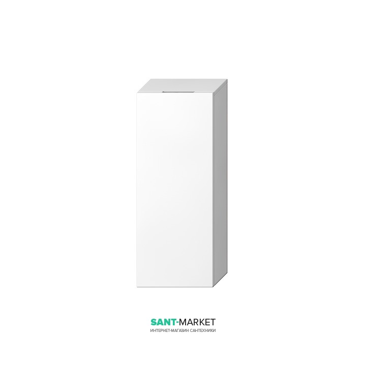 Шафка підвісна Jika Cubito однокамерний петлі праворуч білий H43J4241205001