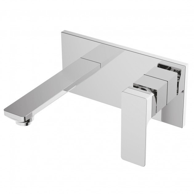 Смеситель для раковины скрытого монтажа Volle Leon однорычажный латунь хром 15211300