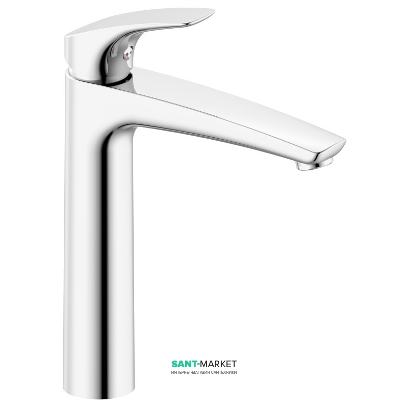 Змішувач для раковини високий Volle Orlando змішувач латунь хром 15191200