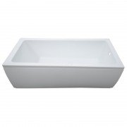 Ванна акриловая Volle Libra 170х70 прямоугольная белый TS-1770458