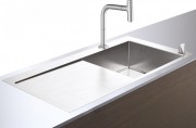 Мойка для кухни Hansgrohe C71 C71-F450-07 с однорычажным кухонным смесителем и системой слива с ручным управлением сталь 43205800