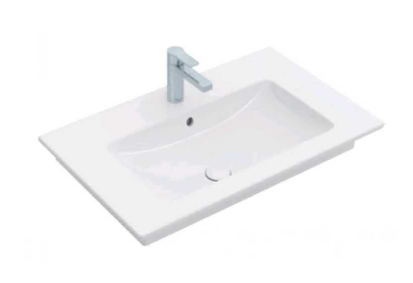 Раковина для ванной прямоугольная 80х50см Villeroy&Boch Verity Line 4A128L01
