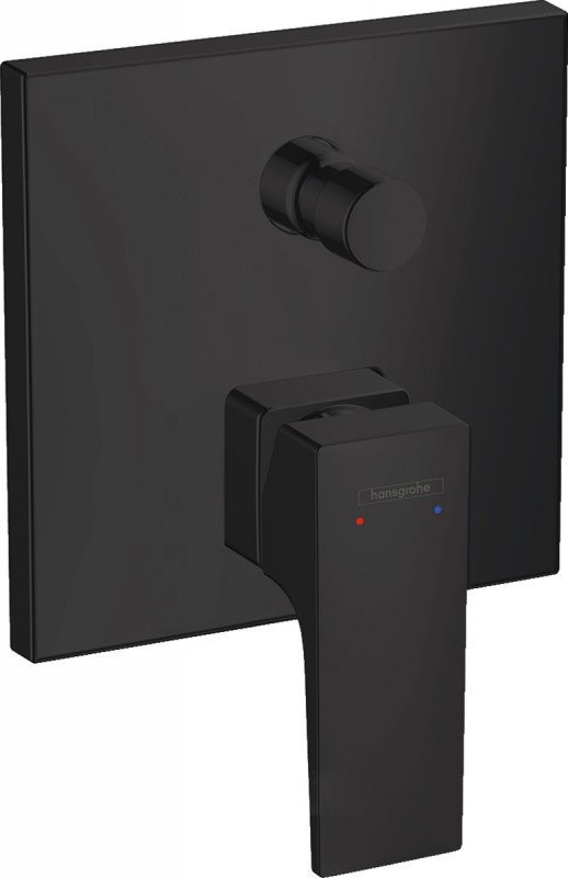 Смеситель для душа Hansgrohe Metropol однорычажный со встроенной защитной комбинацией черный матовый 32546670
