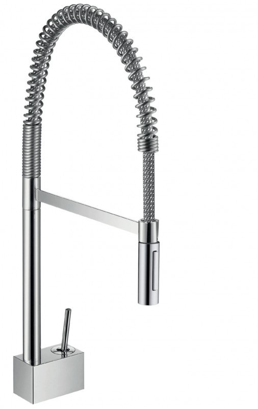 Змішувач для кухні Hansgrohe Axor Starck нержавіюча сталь 10820800